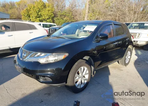 2014 Nissan Murano S from USA, damaged, VIN JN8AZ1MU6EW404667